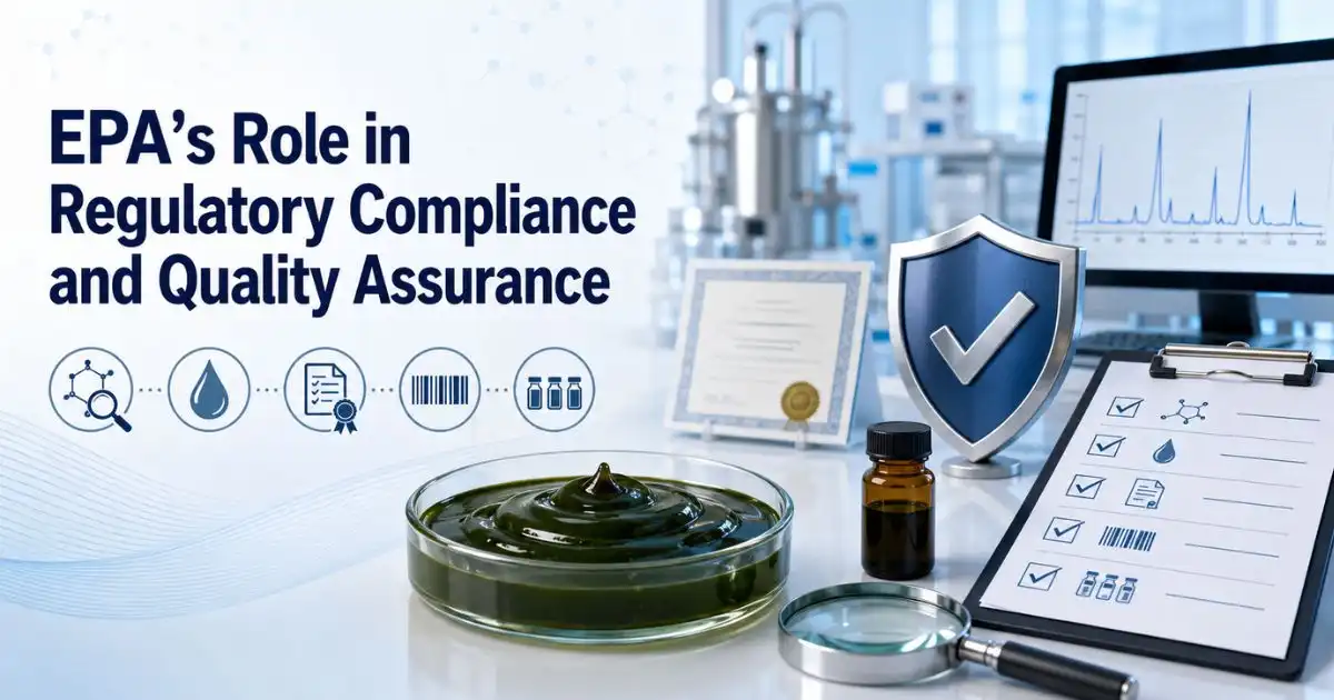 EPA's Role in Regulatory Compliance and Quality Assurance EPA's Role in Regulatory Compliance and Quality Assurance