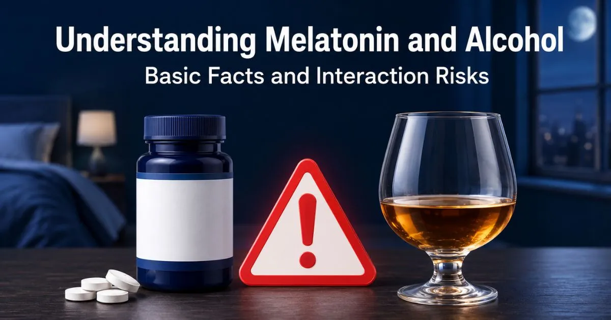 understanding melatonin and alcohol
