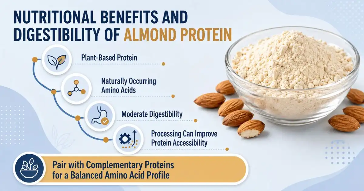 Nutritional Benefits and Digestibility of Almond Protein