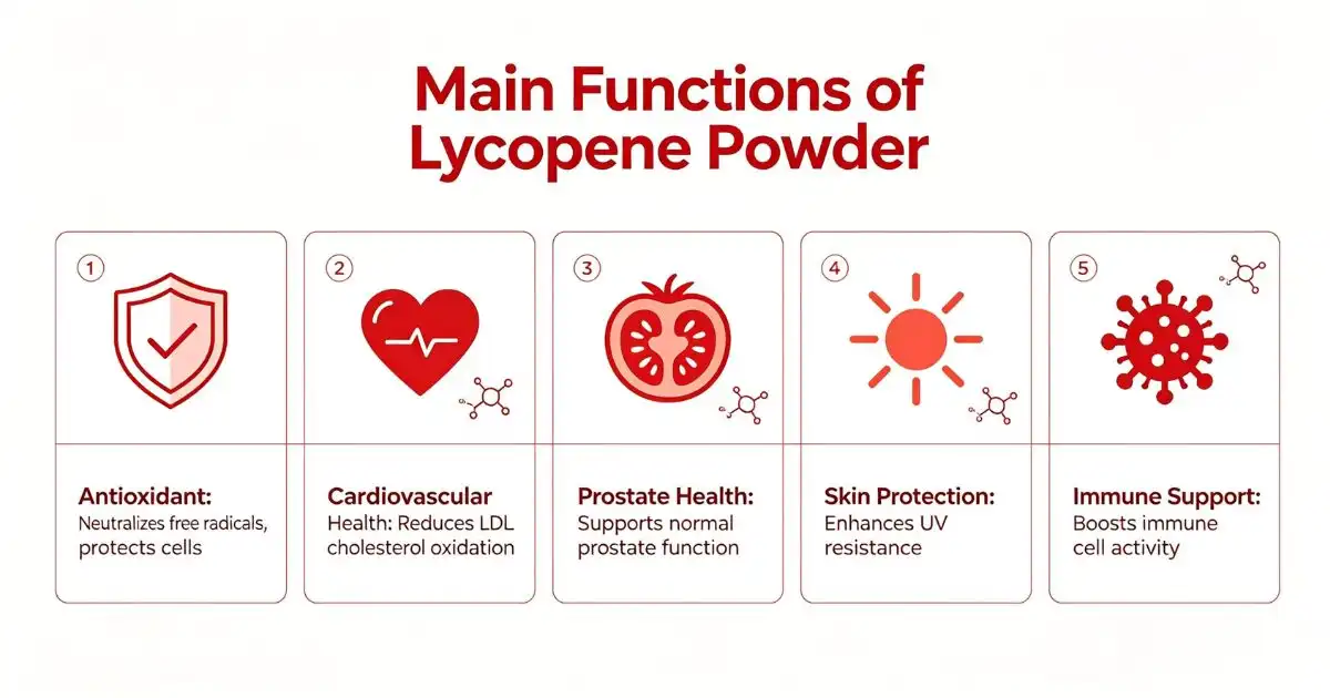main functions Lycopene Powder main functions Lycopene Powder