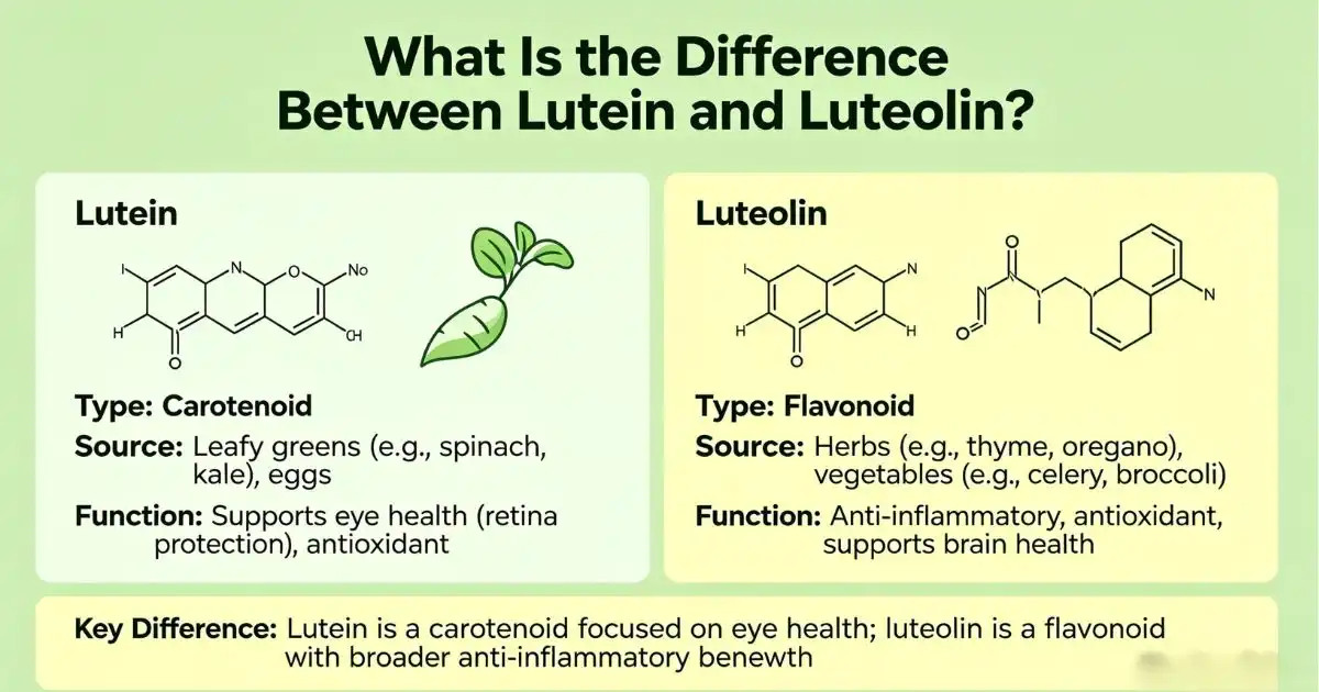 luteolin and lutein luteolin and lutein