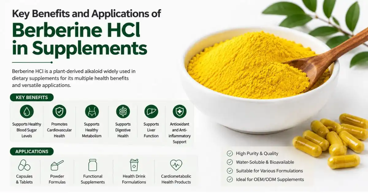 _berberine powder key benefits