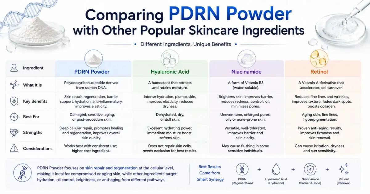 pdrn comparing