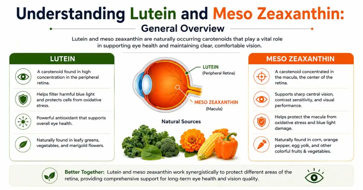 lutein and meso understanding