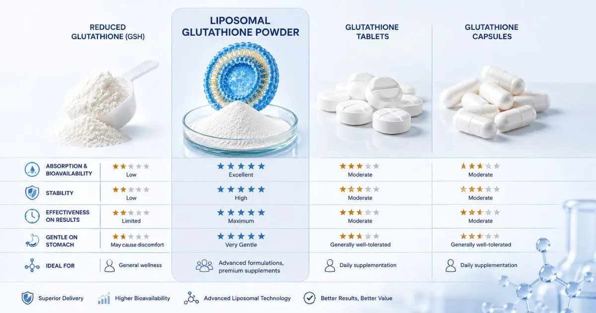 liposomal  supplement form