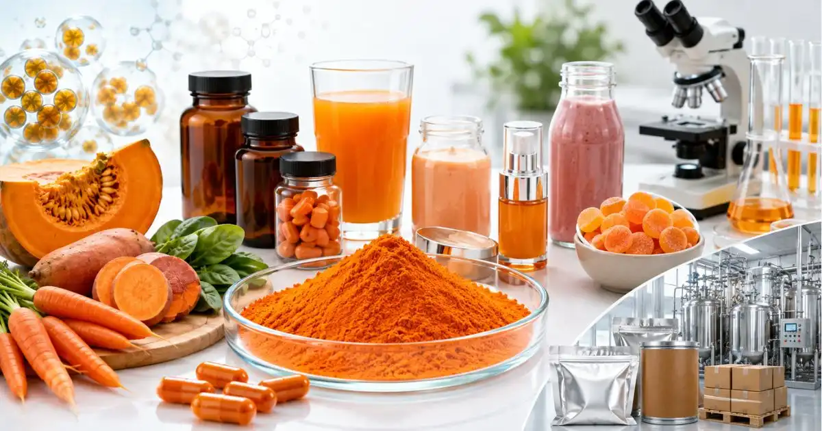 beta carotene application