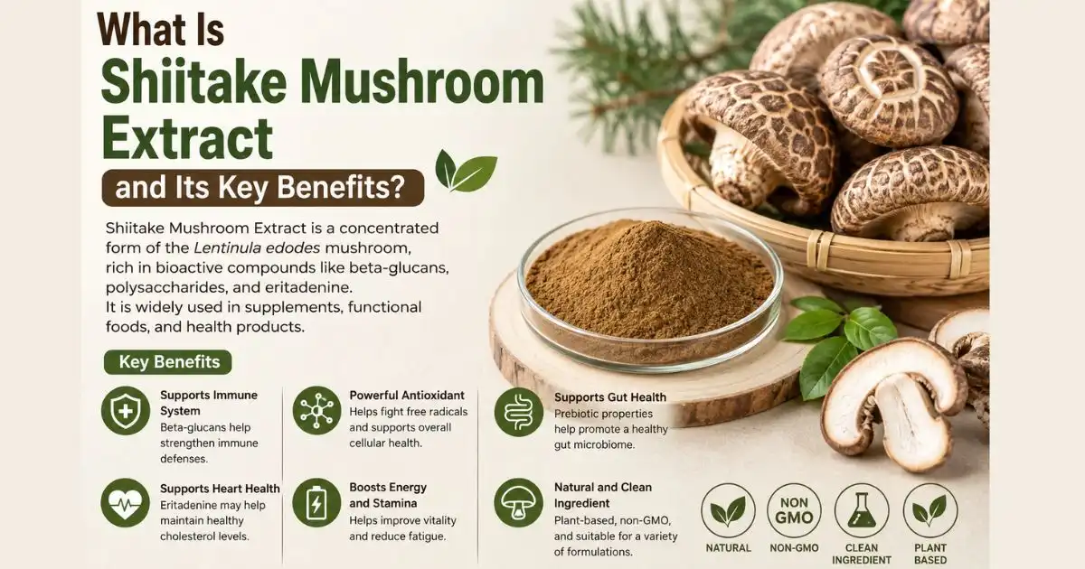 shiitake powder benefits