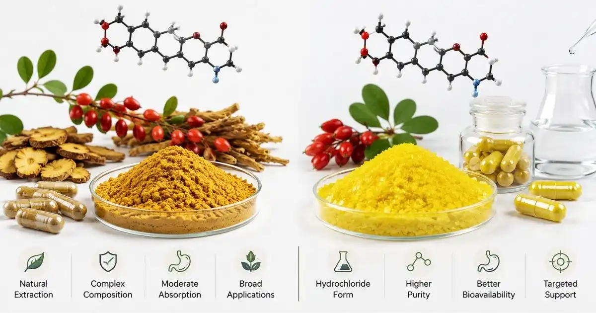 berberine comparative