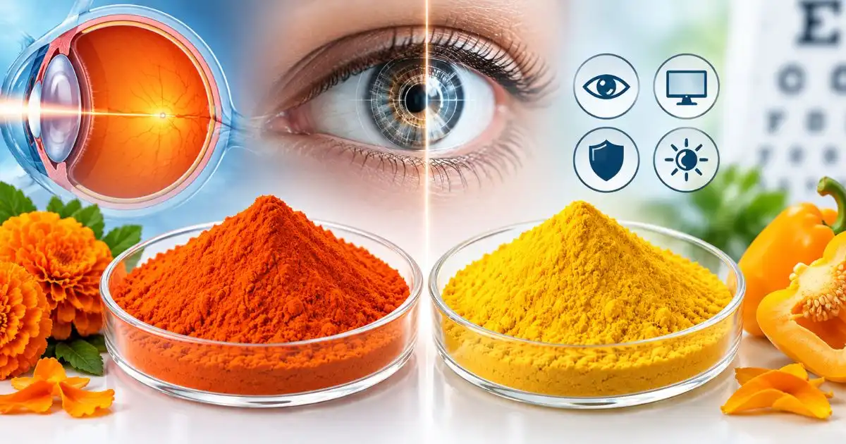 meso zeaxanthin powder comparative