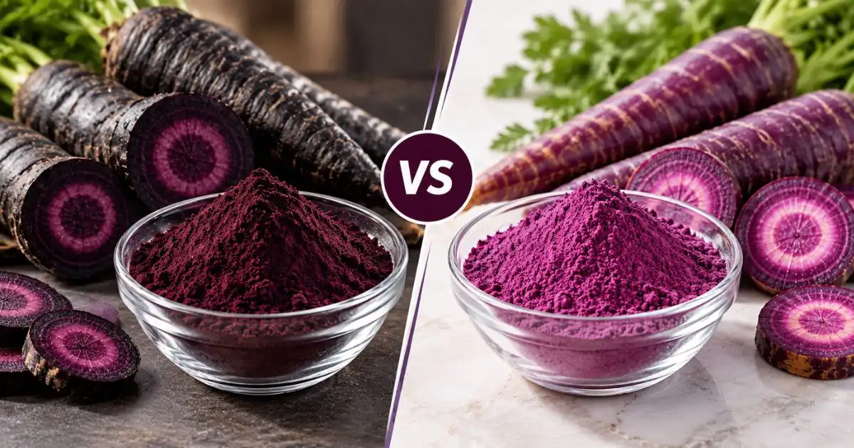 black carrot comparison black carrot comparison
