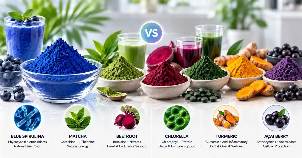 blue spirulina comparative blue spirulina comparative