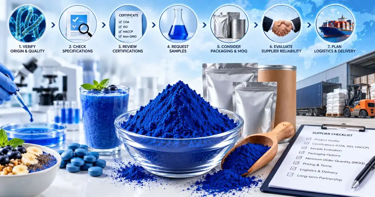 blue spirulina a buying
