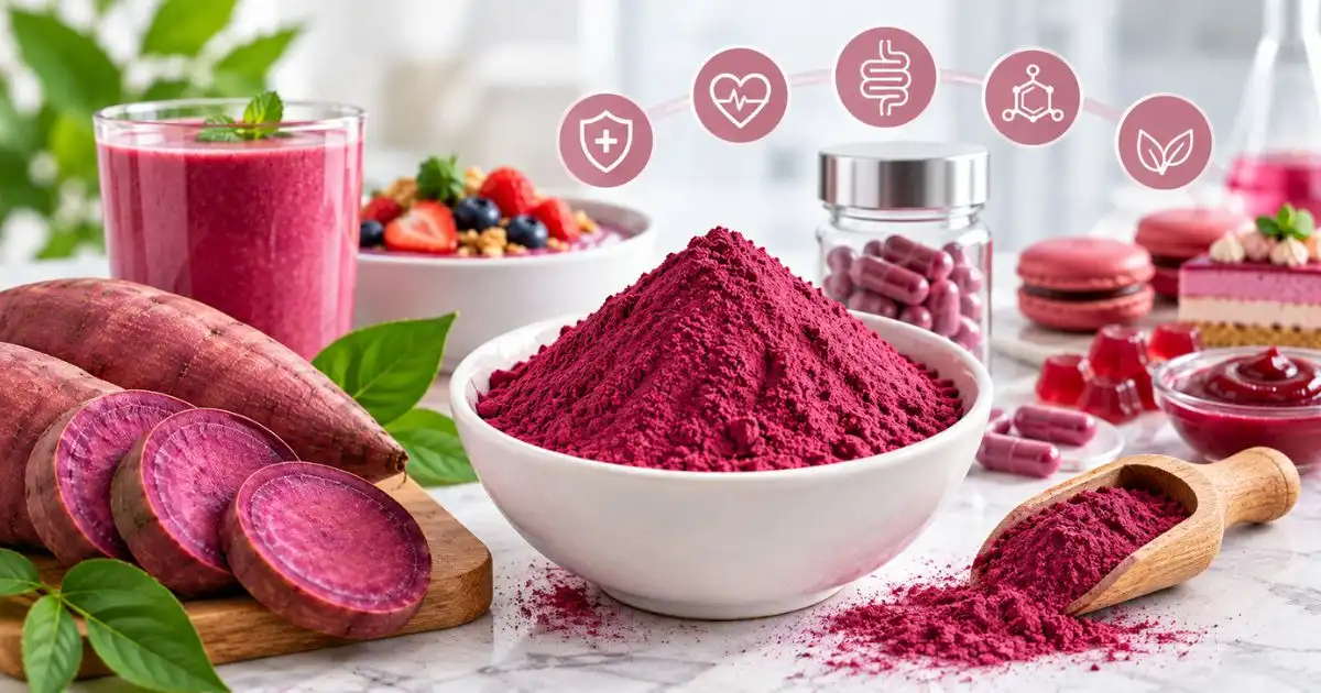 sweet potato Red Benefits for Product Development