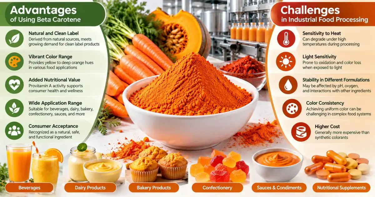 Advantages and Challenges of Using Beta Carotene Advantages and Challenges of Using Beta Carotene