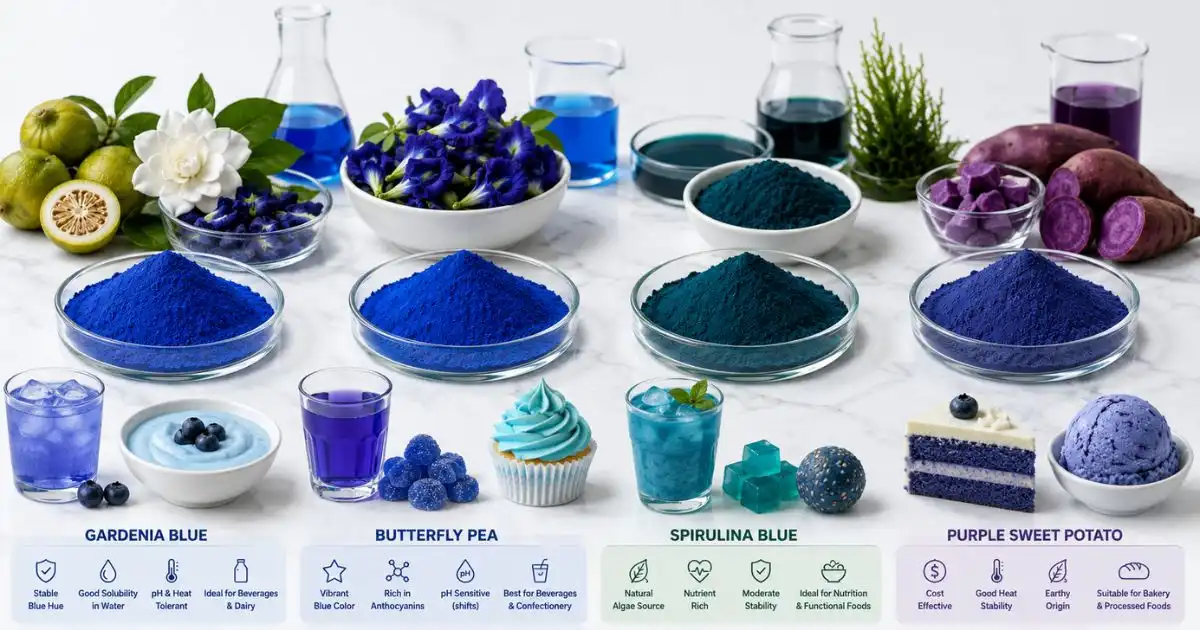 Comparing Natural Blue Pigment Sources Comparing Natural Blue Pigment Sources