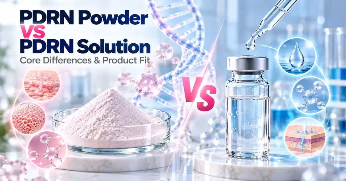 PDRN Powder vs Solution PDRN Powder vs Solution