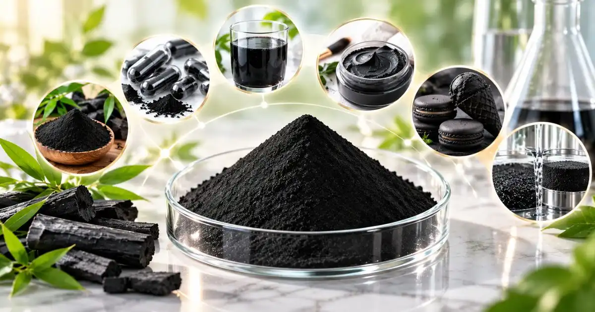 vegetable carbon black