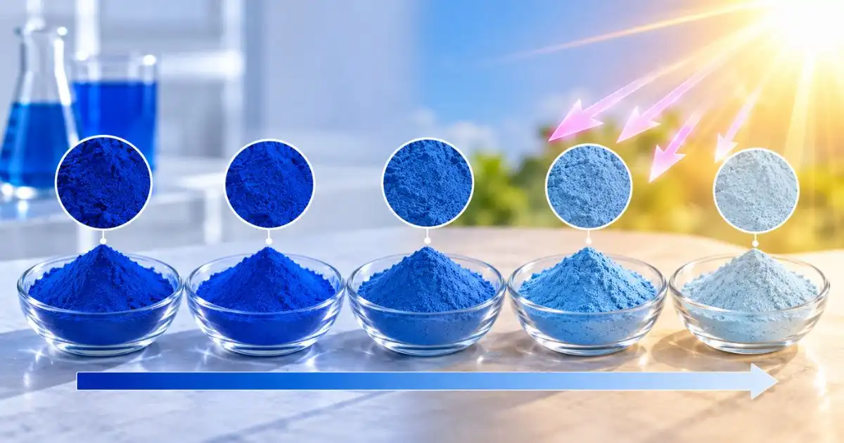 Color Stability of Blue Spirulina E18