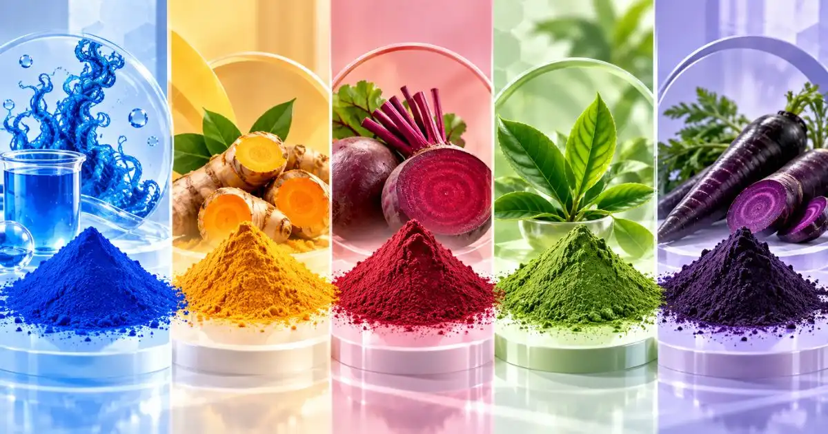 Comparing Phycocyanin to Other Natural Colorants Comparing Phycocyanin to Other Natural Colorants