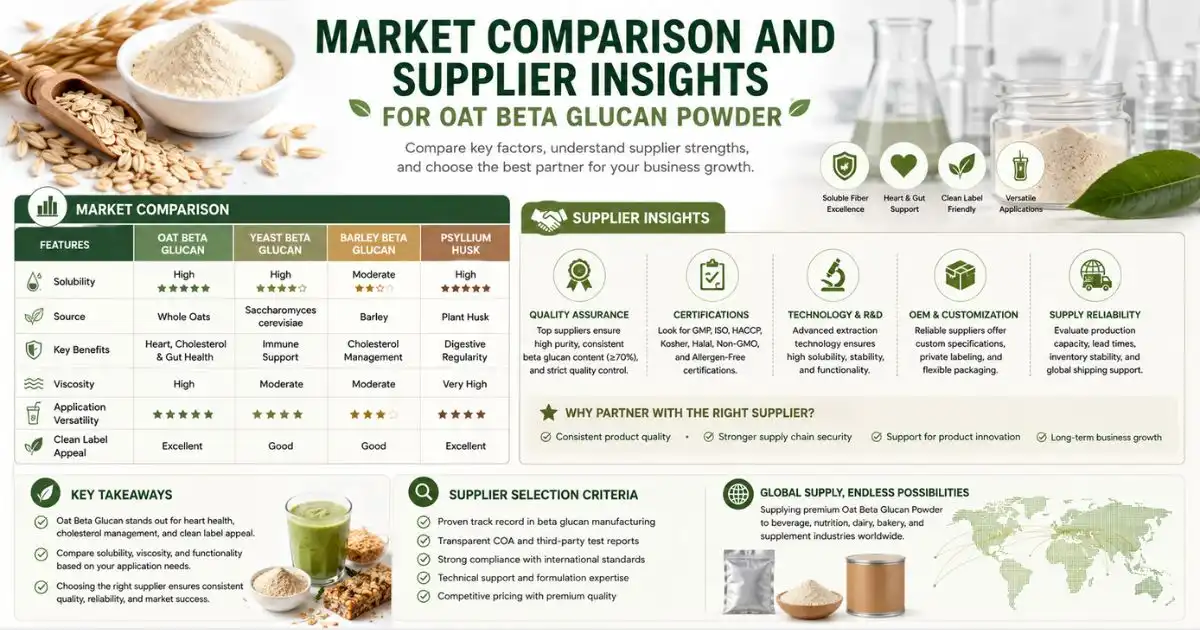 oat market comparison